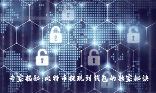 专家揭秘：比特币提现到钱包的独家秘诀