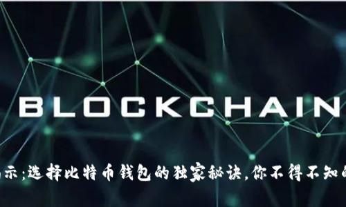 专家揭示:选择比特币钱包的独家秘诀,你不得不知的技巧!