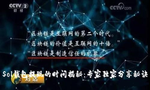 Sol钱包提现的时间揭秘:专家独家分享秘诀